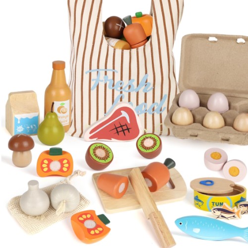 Wooden Food Kit